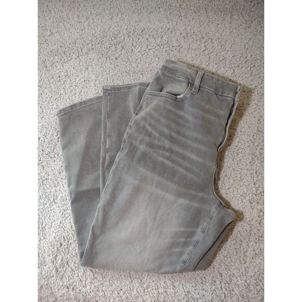 American Eagle Next Level Stretch Gray Jeggings 18 Regular